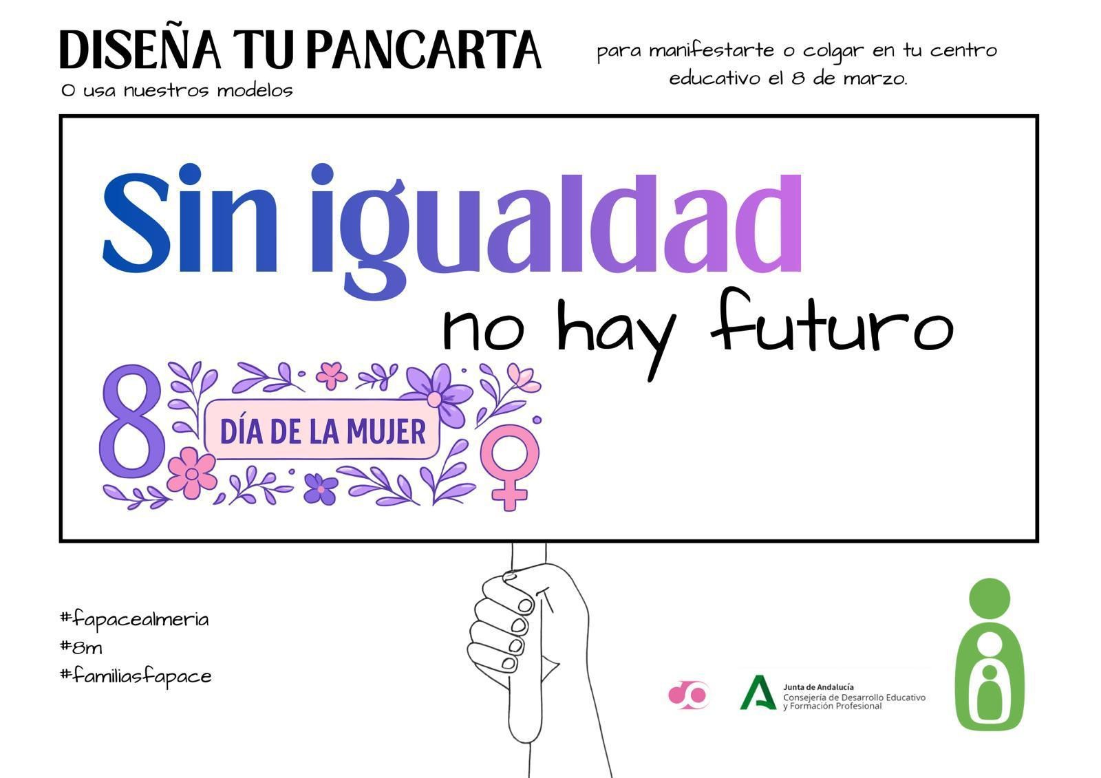 Pancarta 8M -4